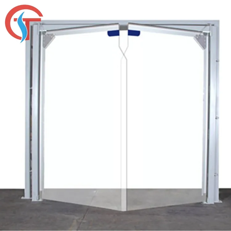 Waterproof Plastic Industrial Graphic Design PVC Sheet ST Aluminium Cold Room Flexible PVC Plastic Sliding Door Hotel Manual