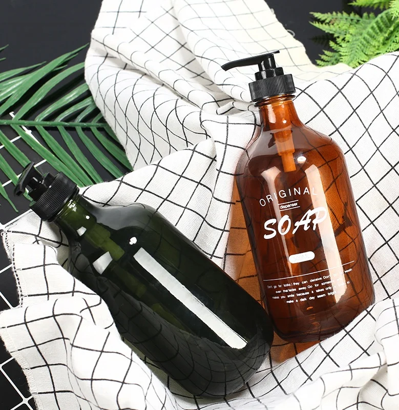 Bottle Shampoo Use PET Plastic 500 Ml Body Customized Cylinder Industrial BEAUTY Surface PACKAGING Cap Pump Bullet Color Liquid