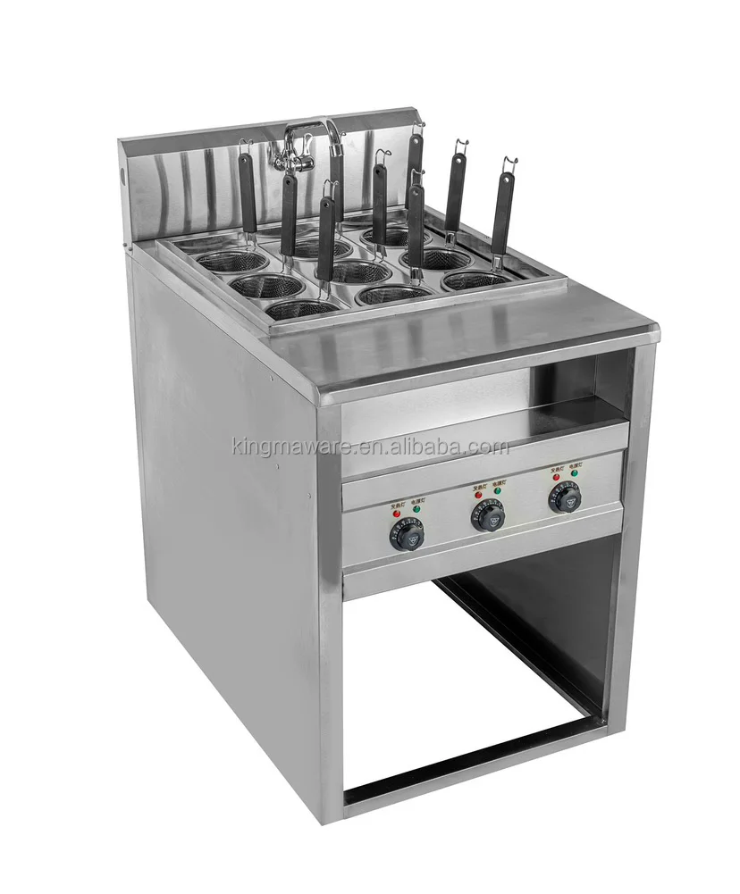 Electric Big Power Noodle Cooker Large Basket Commercial Electric Pasta Boiler Cooking Machine