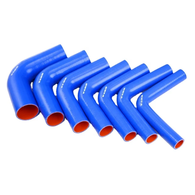 custom made car modified engine hose silicone 90 degree radiator hose
