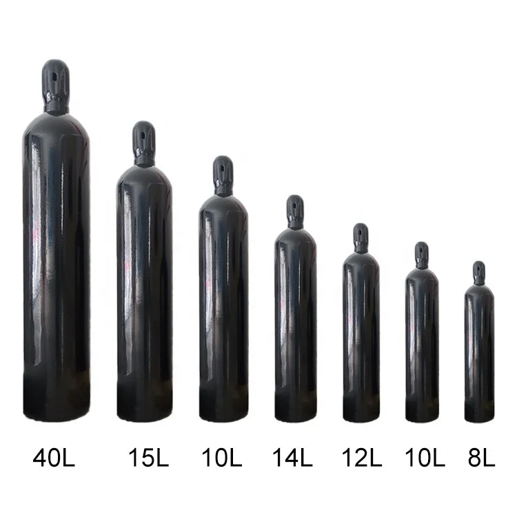 custom  Size 30L40L 50L60L 70L 80L gas cylinder co2  propane gas cylinder oxygene cylinder tank