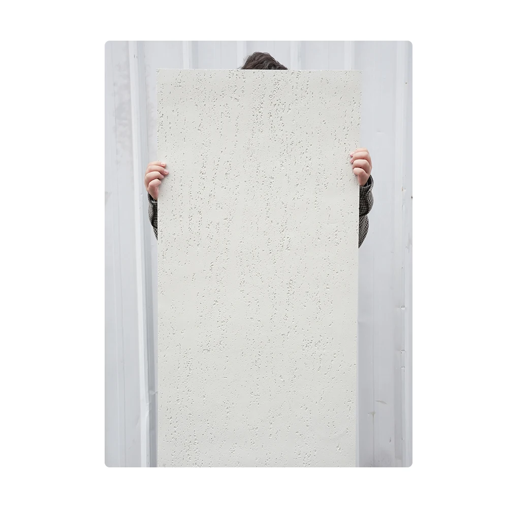 MCM ModernDecorative Travertine Stone Wall Panels Flexible and Waterproof for Building Interior and Exterior