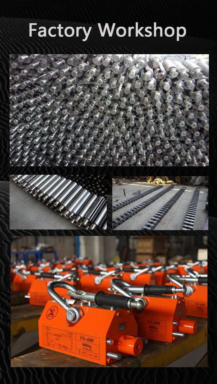 Strong Magnetic Lifter 600kg High Power Magnets Steel Plate Lifting Equipment