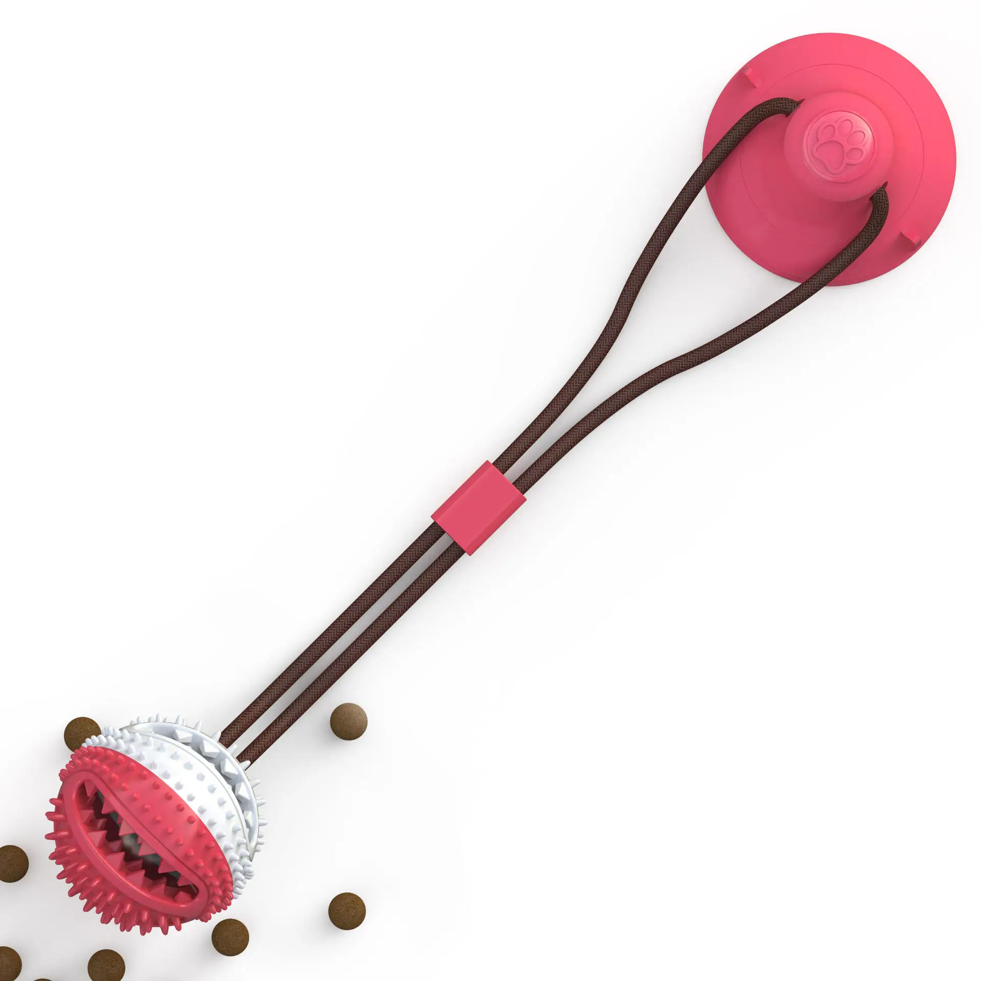 Amazon Top Seller Ultra Durable Non-Toxic Pet Tooth Cleaning Interactive Bone Toys Rubber Dog Chew Toy For Aggressive Chewers