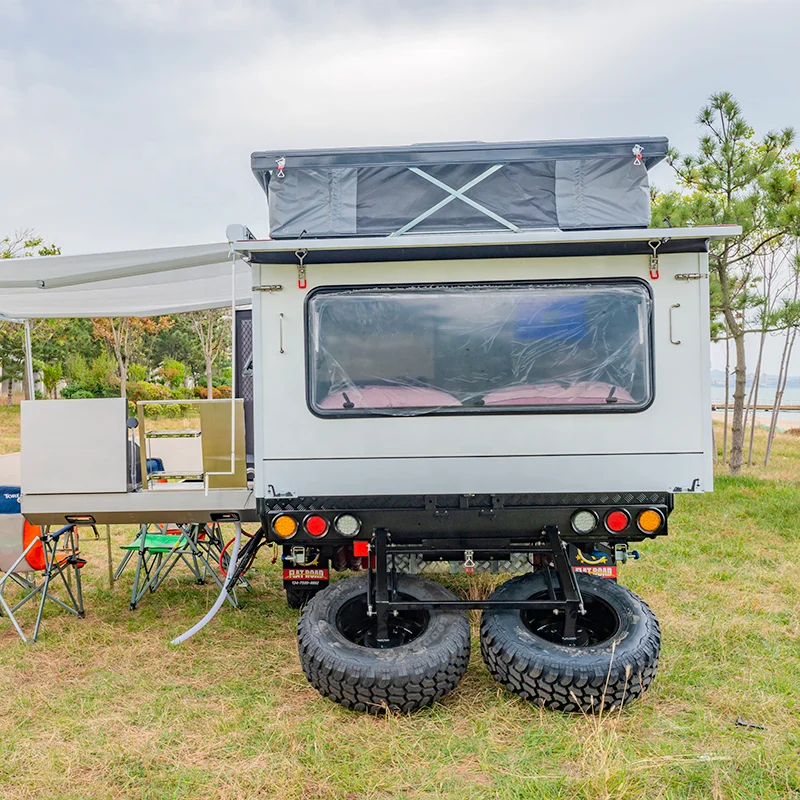 RVHOMELAND Fully furnished caravan trailer camping off road hybrid caravan