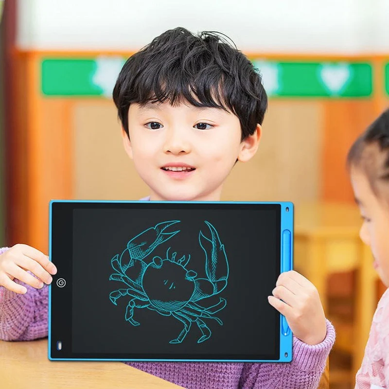 12inch LCD Writing Tablet Digital Kids Drawing Tablet Handwriting Pads Portable Electronic Tablet Board Free Drop Shipping B1