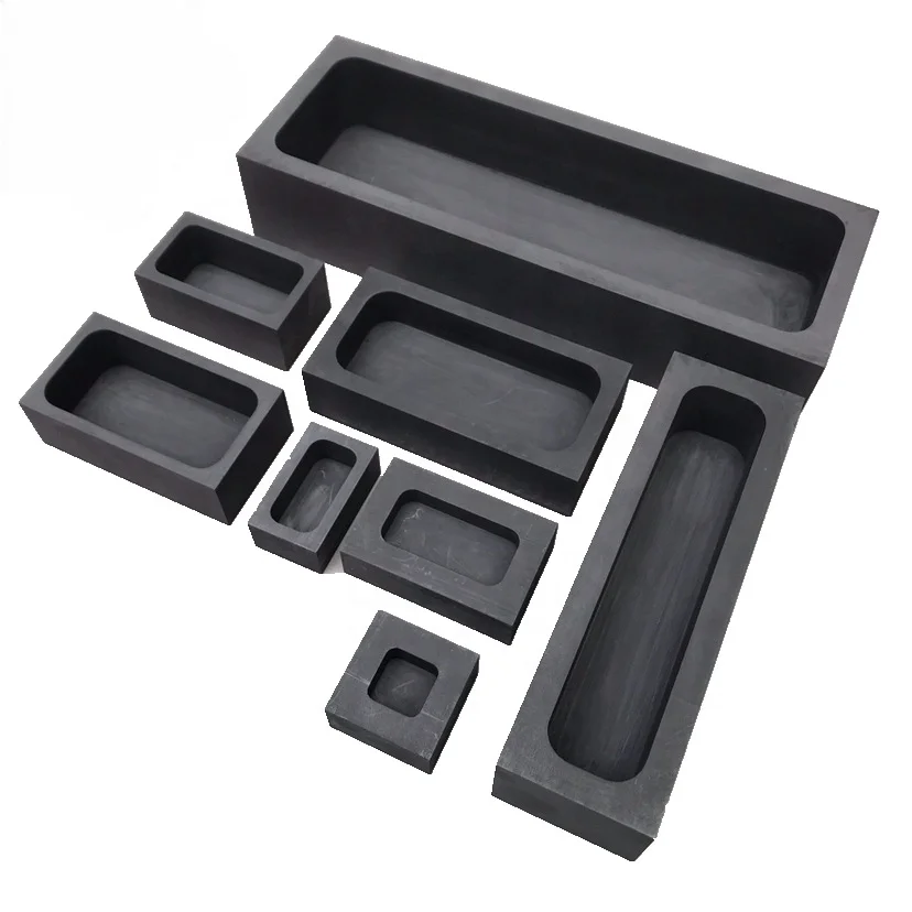 1 Kg Gold Melting High Temperature Resistant Graphite Crucible
