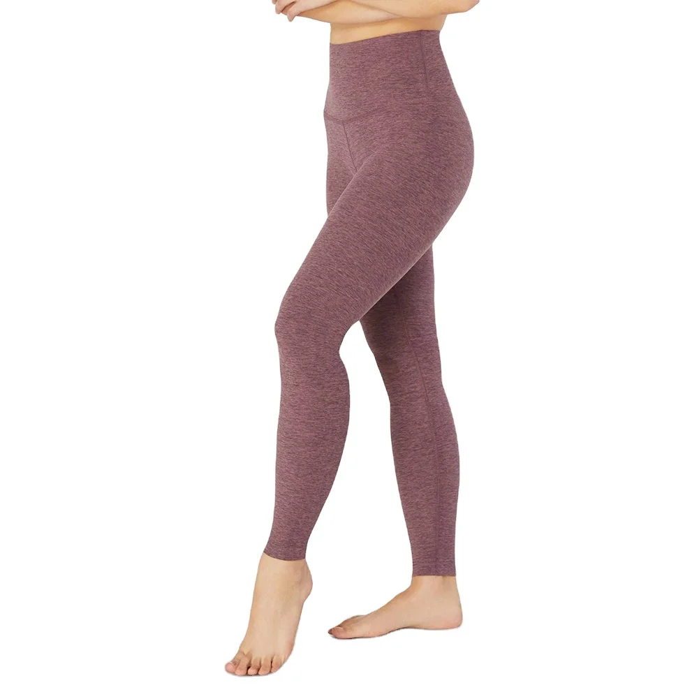 High waist buttock yoga fitness seamless leggings quick dry training pants