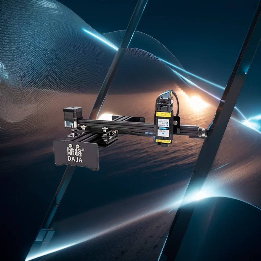 DAJA D2 10w 100w  Module Machines 130w 4060 6090 Mini Dog Tag Engraving for Textile Foam Laser Cutting Machine