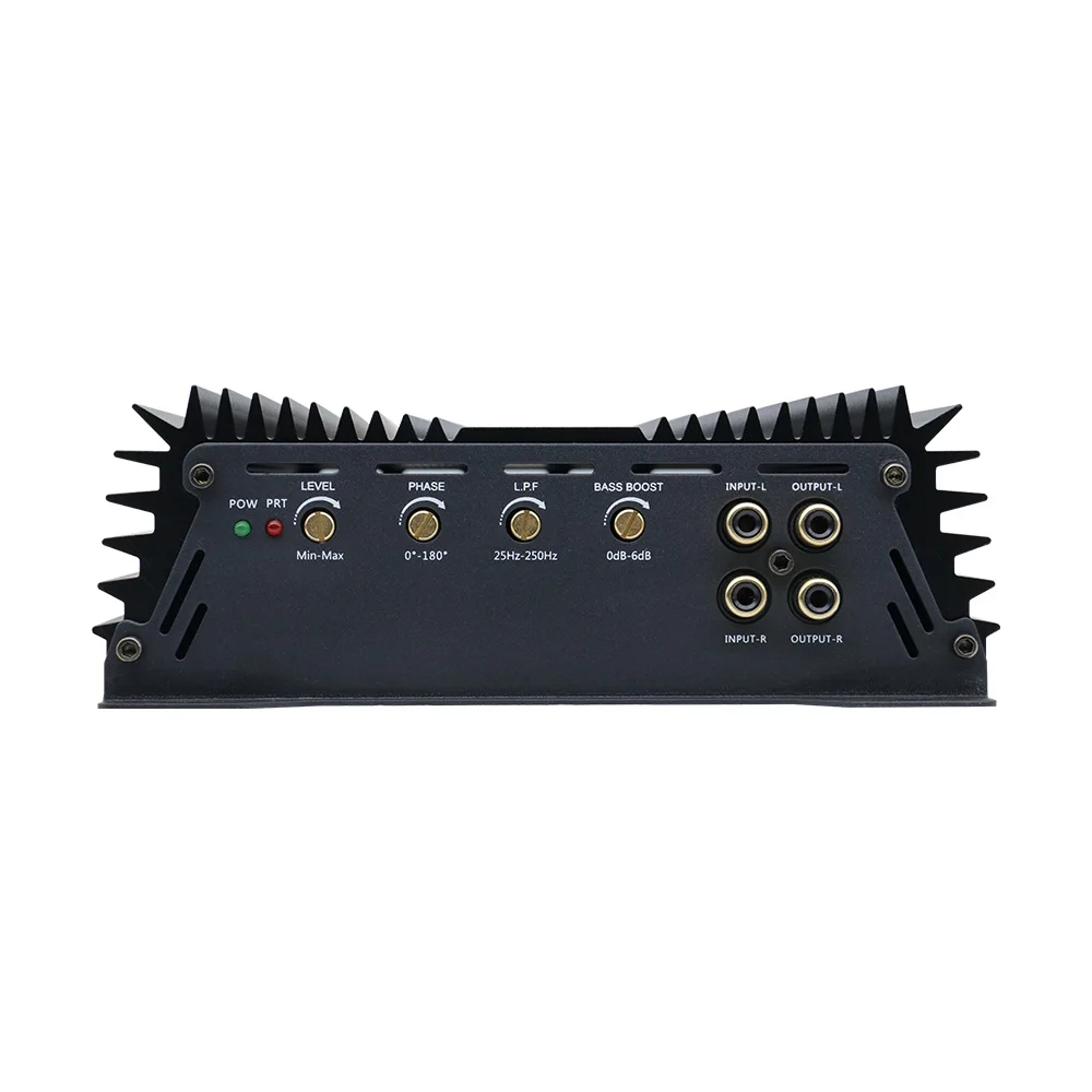 Factory Price Class D 1Channel 800W rms Car Power Amplifier For Car Audio System A1