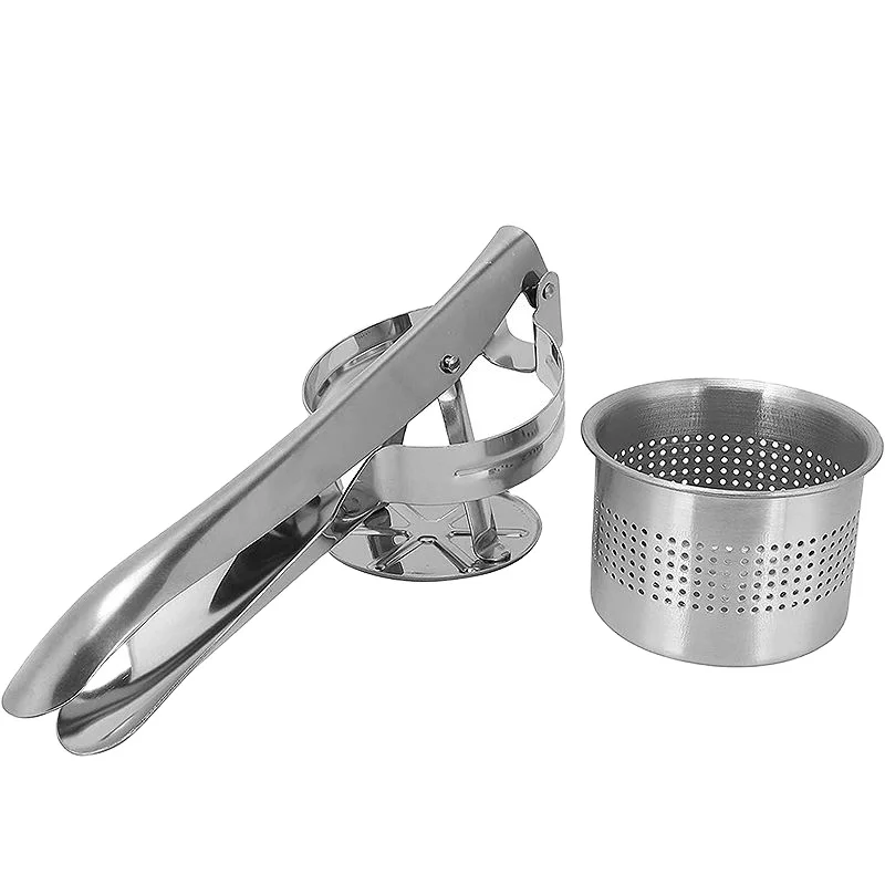 Kitchen Gadget 14 oz Stainless Steel Potato Ricer Masher