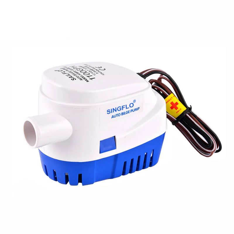 Singflo 12V 24V Automatic Submersible boat marine Bilge Pump 1100GPH for Yacht,Caravan