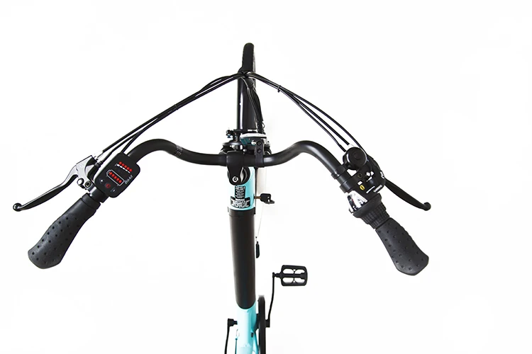 2024 New 250W Shimano 7 Speed Women Electric Bike Aluminum Alloy Electric City Bike E Bike 350W