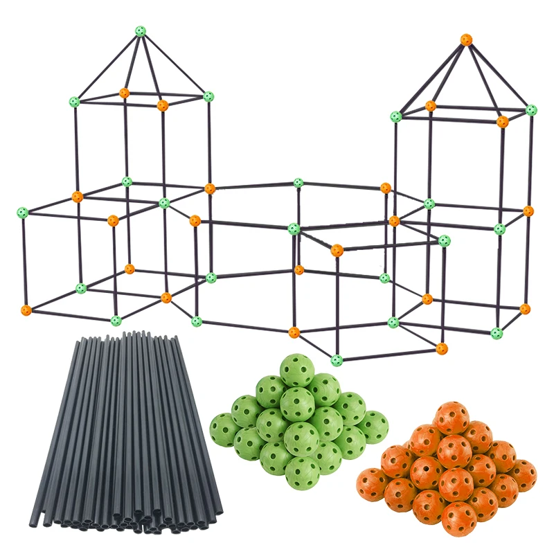 Outdoor Kids Toys Ultimate Air Fort Builder Kids Crazy Fort Building Set on Sale