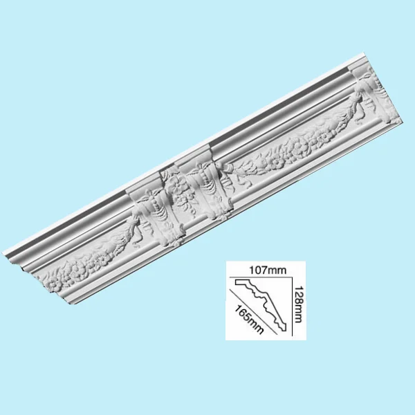 Сертификация CE, высокая плотность, плоский стул, литье, полиуретан, декоративная полиуретановая резьба, карниз, молдинг для украшения интерьера