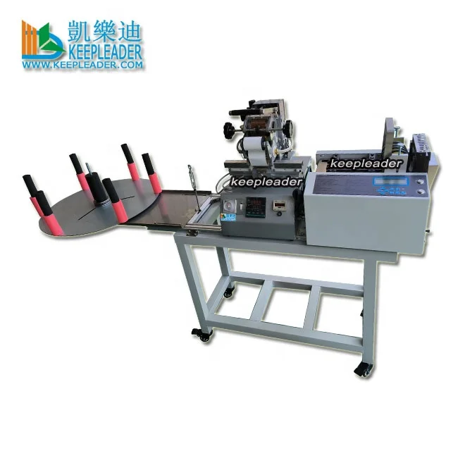 Wire Marking Machine Cable Hot Stamping Foil Printer of Automatic Feeding_Cutting_Printing_Hot Press Labeling Code Wiring Marker