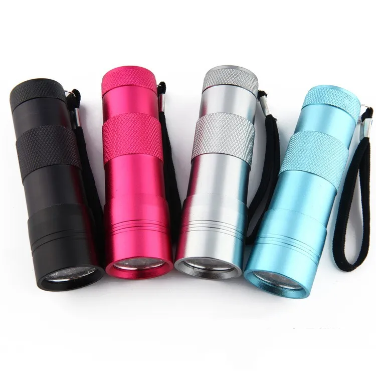 Portable Mini Nail Drying Lamp 21 LED Light Therapy Lamp Fast Drying Gel Nail Dryer Home and Salon Flashlight