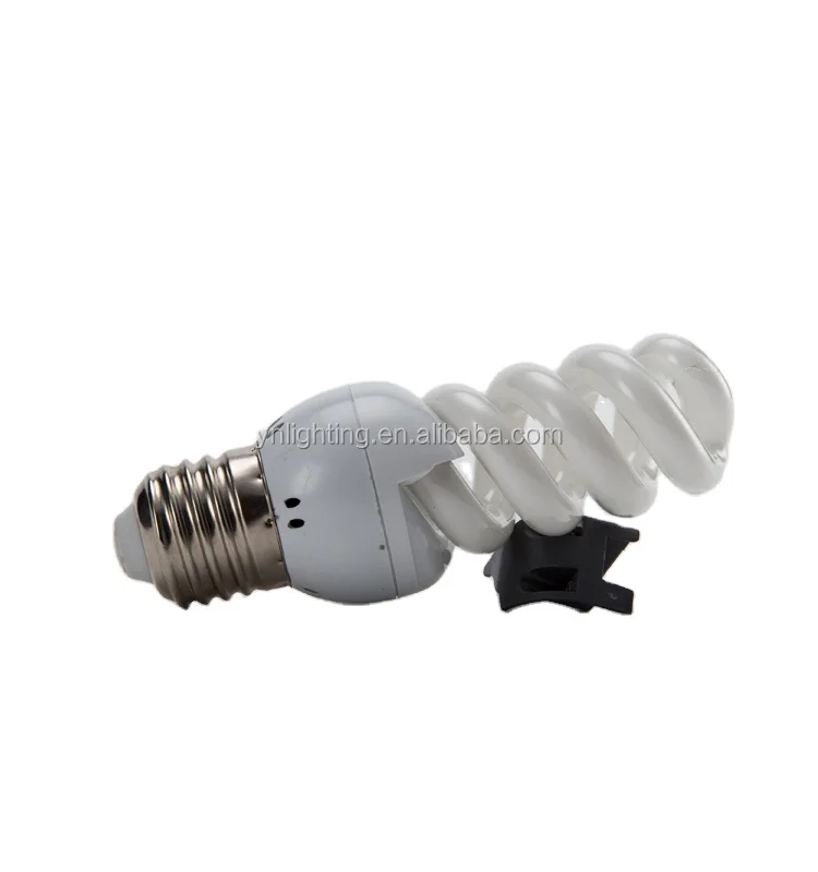 Half Spiral Full spiral E27 B22 15W 25w CFL energy saving bulb light