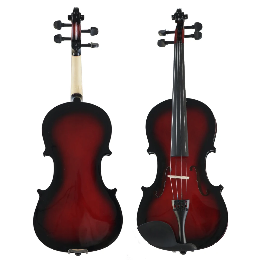 String Musical Instruments Linden Plywood Violin For Beginner