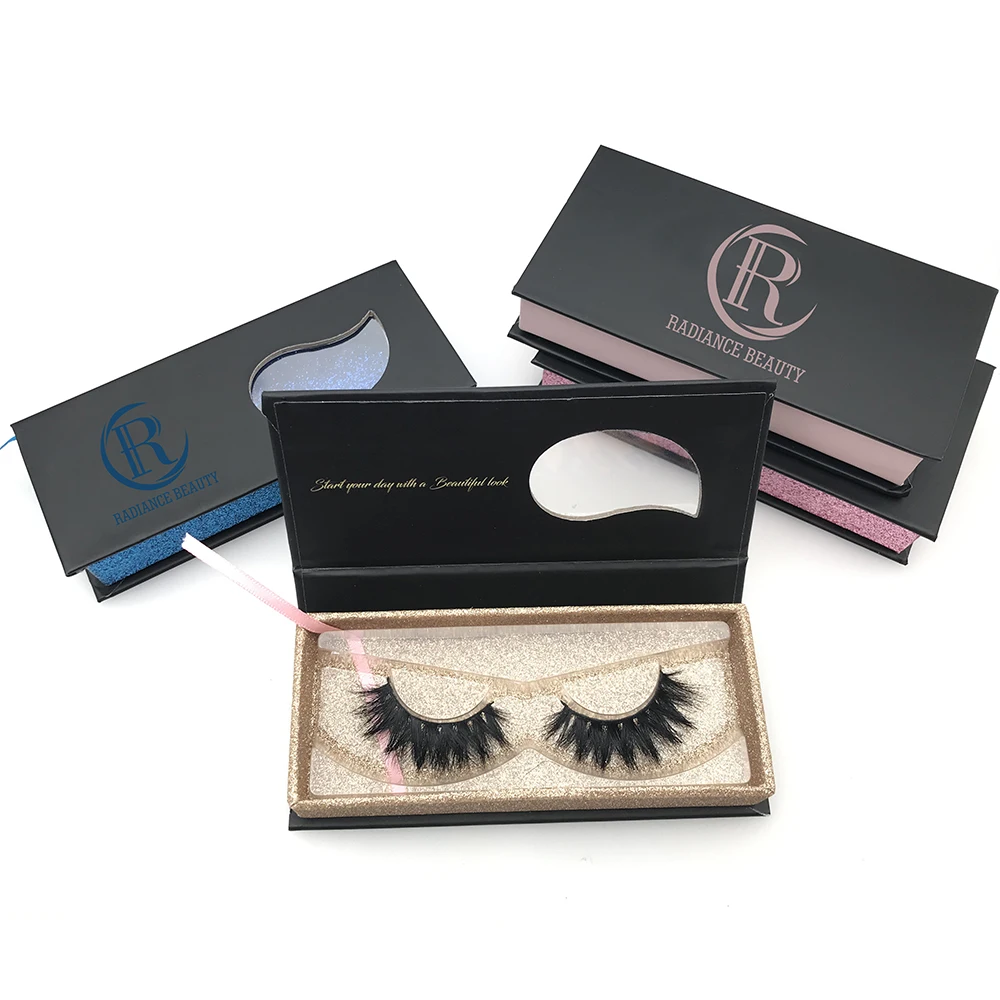 Wholesale high quality private label vendor 3d mink eyelash with custom lash box