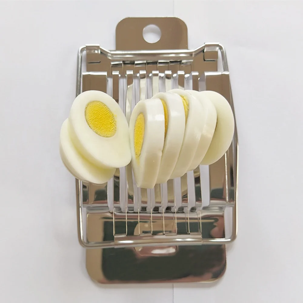 Stainless Steel Wire Egg Cutter Egg Slicer for Hard Boiled Eggs