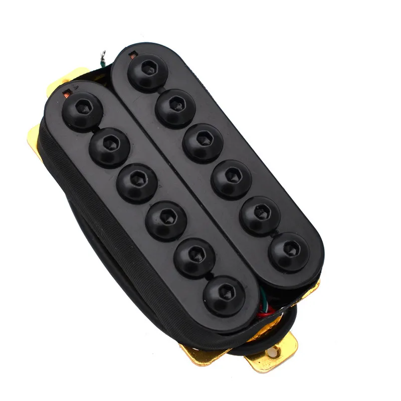 Adjustable Metal Double Coil Electric Guitar Pickups Humbucker Punk