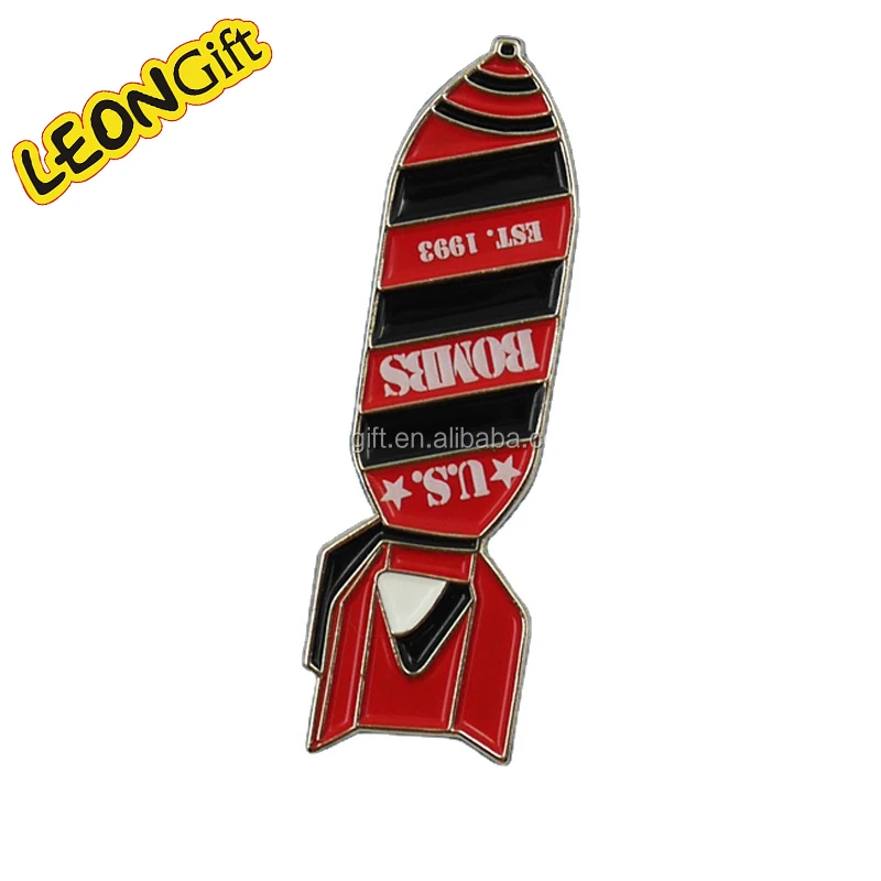 Leon Metal Gift Customizable UV Printed Metal Craft Die Cutting Enamel Pin Customizable Gift