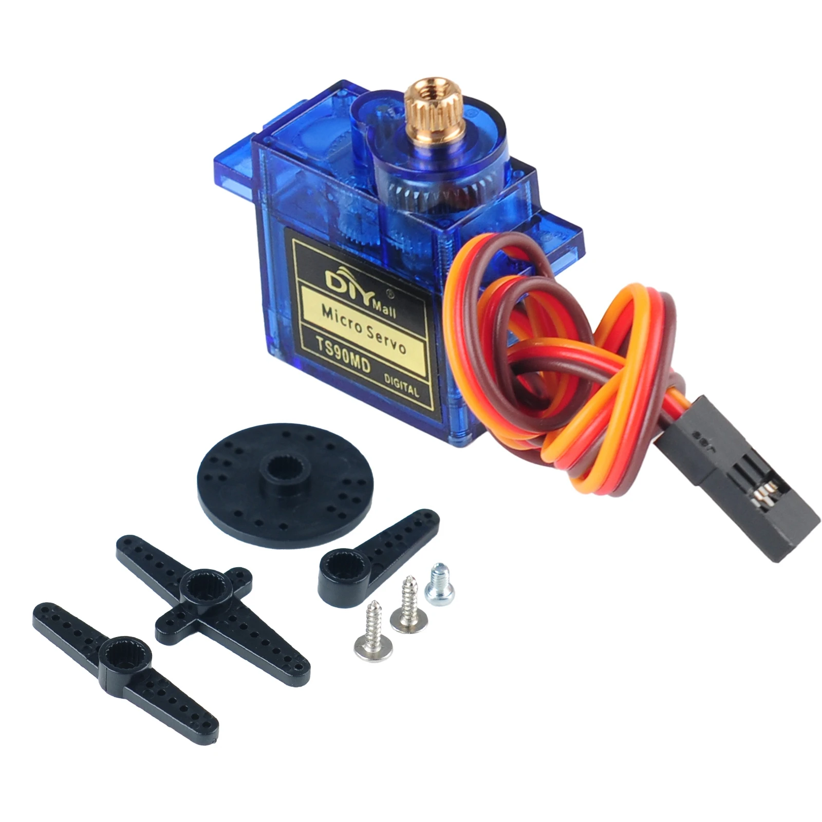 Микро металлический прочный цифровой аналоговый чип TS90MD 9 г 4 8-6 В 360 градусов