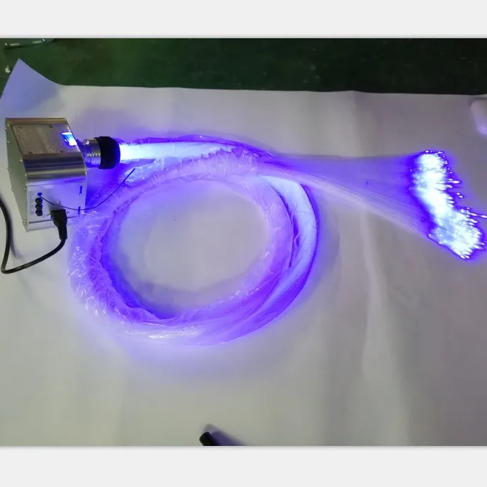 0.75mm  PMMA end glow optical fiber bundle cable wire for ceiling star light car star ceiling