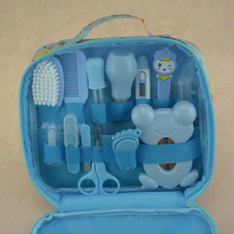 
Hot sale 13 pcs set factory promotion baby care supplies baby nail care clippers set 
