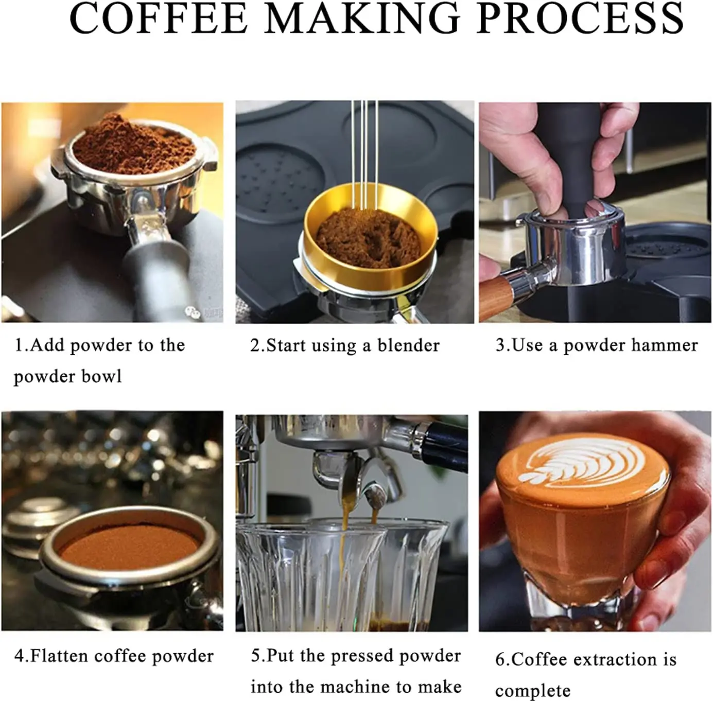 New Design Wdt Tool Espresso Stirrer Stainless Steel Barista Tool Needle Coffee Distributor