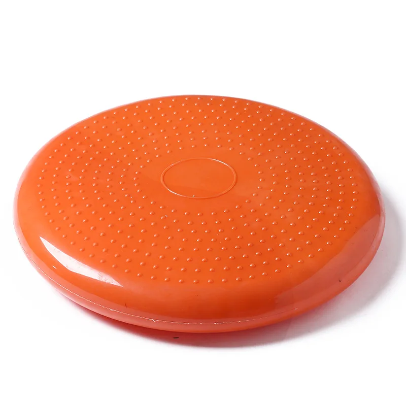 New Air Inflated Stability Wobble Cushion Yoga Fitness Disc Pad Gym Body Shape Balance Plate