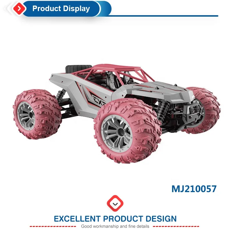 2 4 ГГц 4WD 1/14 высокая скорость 36 км/ч сплав Электрический гоночный автомобиль игрушки большое колесо бездорожье пульт дистанционного управления