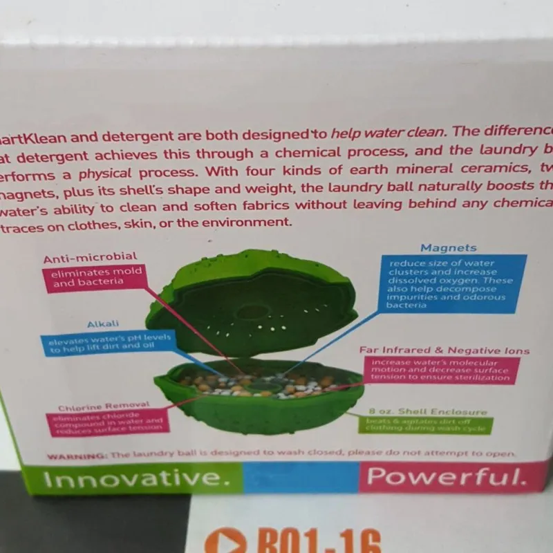detergente ecobola Magnetic Laundry Washing Ball  Used up 1000 Loads Eco Friendly All Natural Detergent Alternative