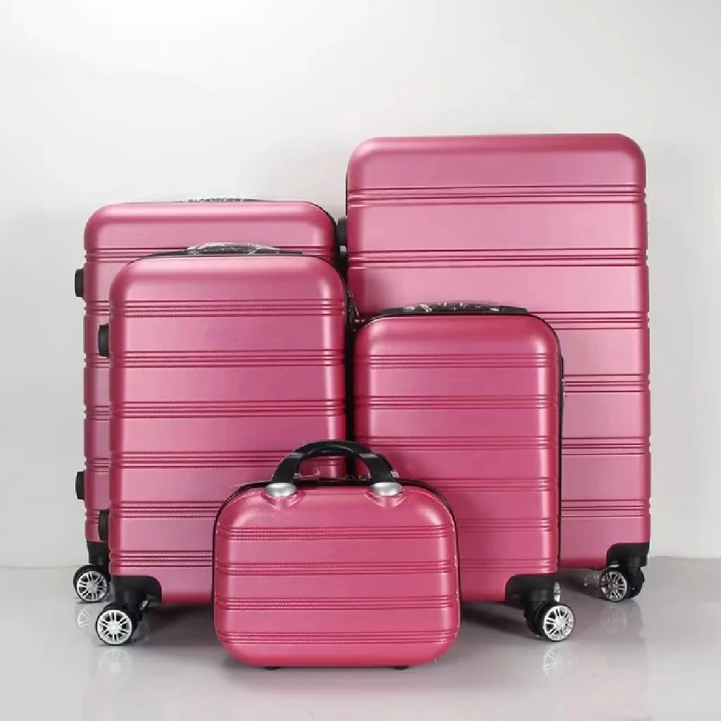 Unbreakable Comfortable  ABS Trolley Suitcases Luggage Set Hand Luggage Trolley Bag Luggage For School Residence Traveling