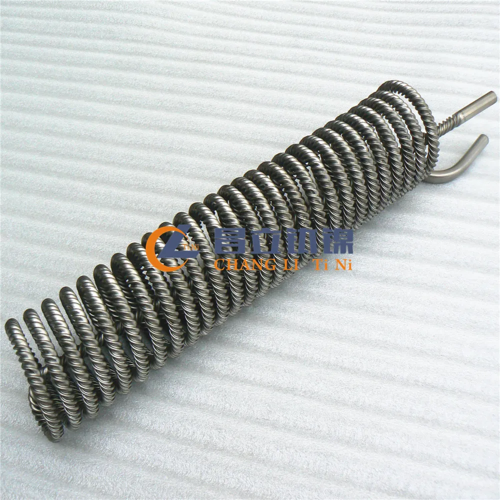 gr1 titanium spiral coil tube