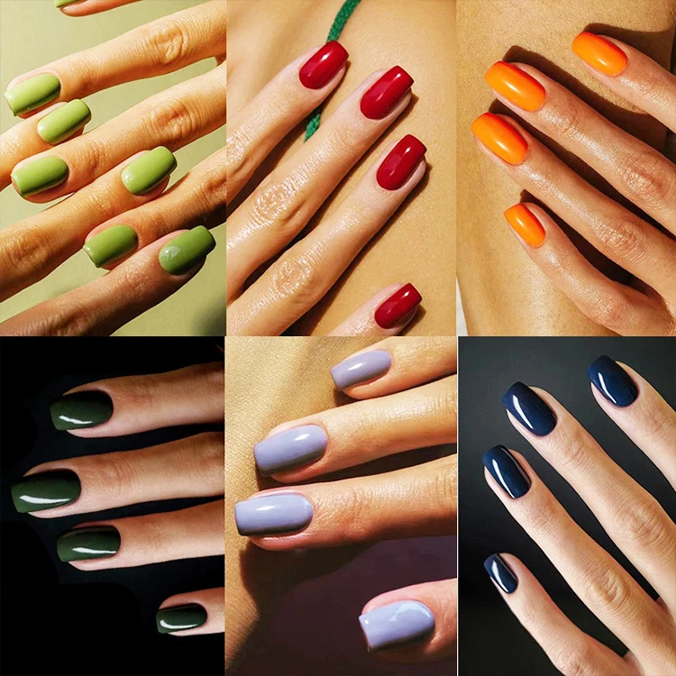 Ins Style Net Red Manicure Stickers Long Nail Removable  Finished Manicure Fake Nail