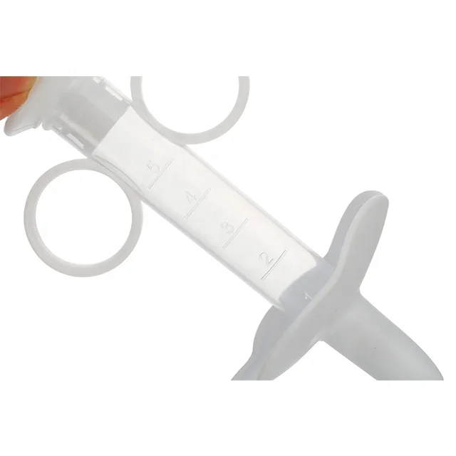 Toddler Infant Oral Medicine Syringe- Silicone Pacifier Baby Medicine Feeder