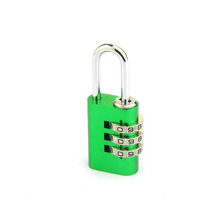 
High quality colorful aluminium combination digital padlock code lock for luggage drawer cabinet desk 