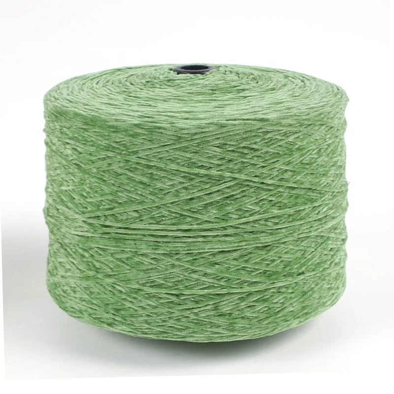 High quality sweater knitted yarn fancy polyester yarn 4.5Nm/1 Wholesale chenille yarn