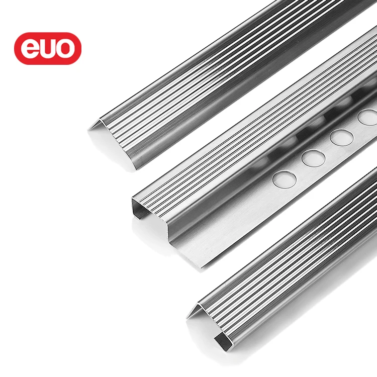 Euo прочная и износостойкая Нержавеющая сталь Лестница обнюхивая профиль лестницы противоскользящая полоса