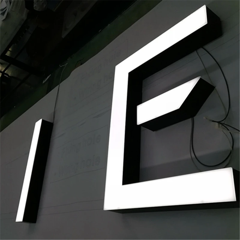 Promotional top quality led letters signboard diy led backlit channel letter sign led letter signage