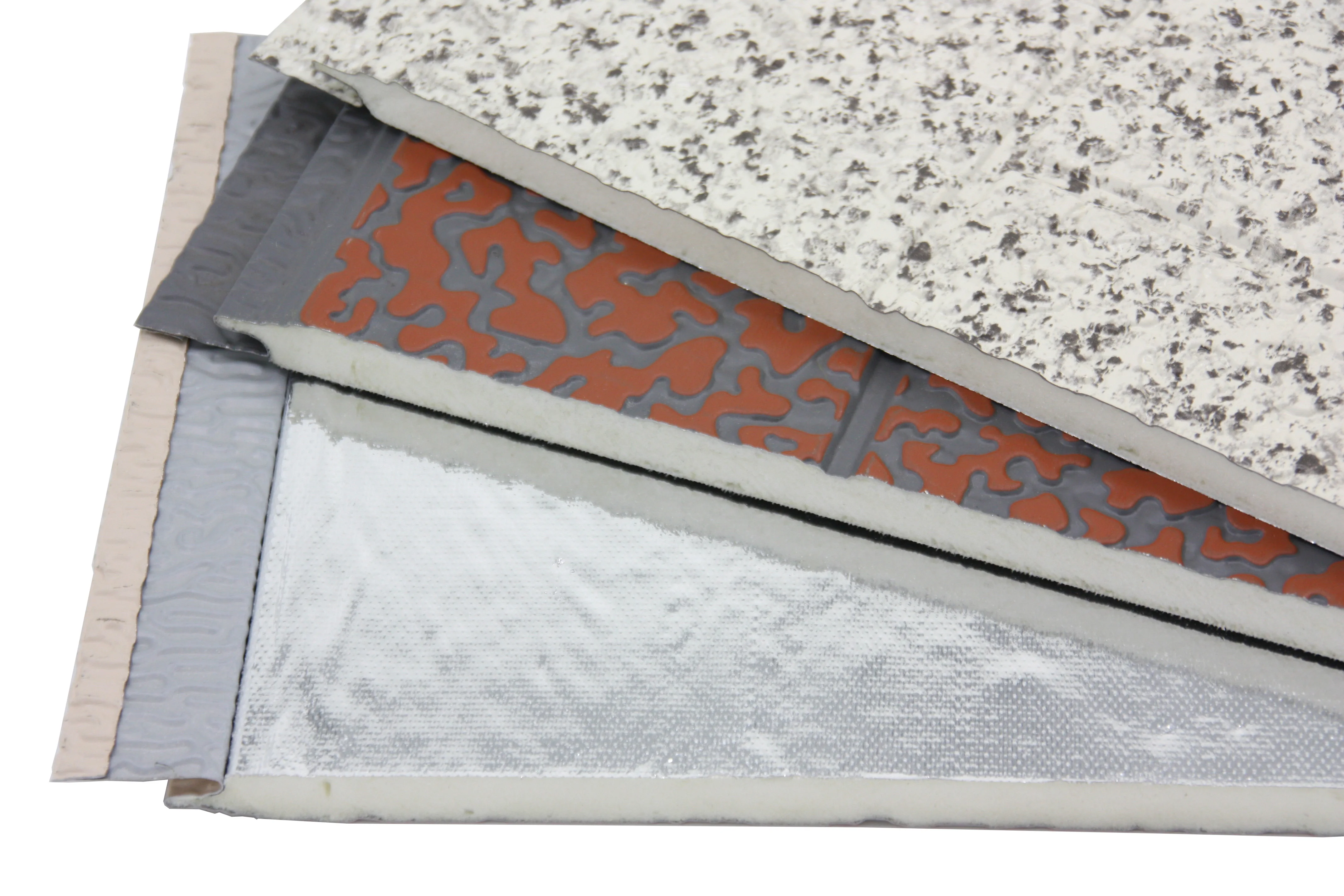 Insulated PU Polyurethane Sandwich Panel Exterior Wall Cladding Metal Composite Sandwich Panels
