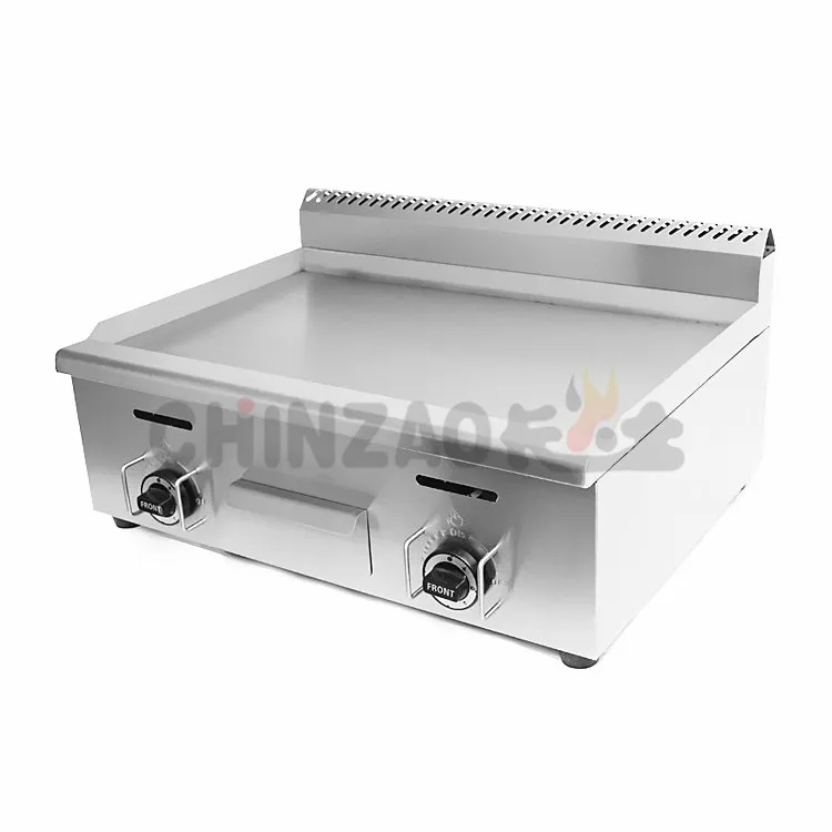 Large Size Commercial Hotel Restaurant Supplies Counter Top Gas Griddle