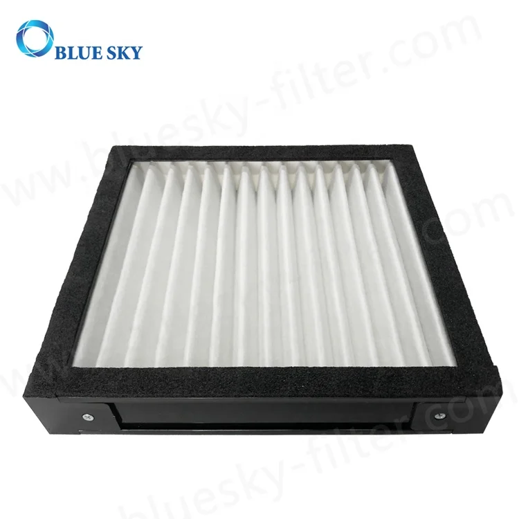 290x290x50mm Customized Plastic Frame and Cotton Media Filters for Air Purifier Replacement Parts