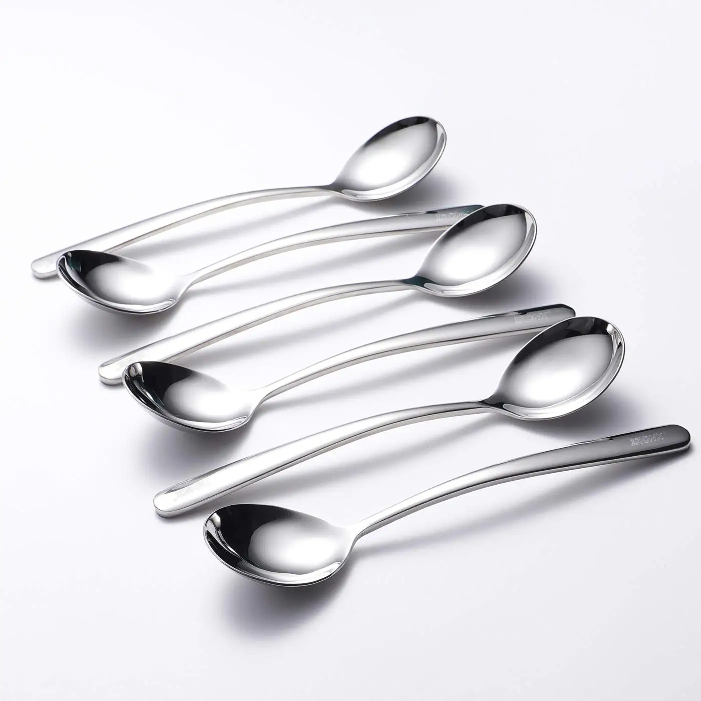 New Arrival Dinner Silverware Swiss Home Cutlery Gold Color Flatware Set