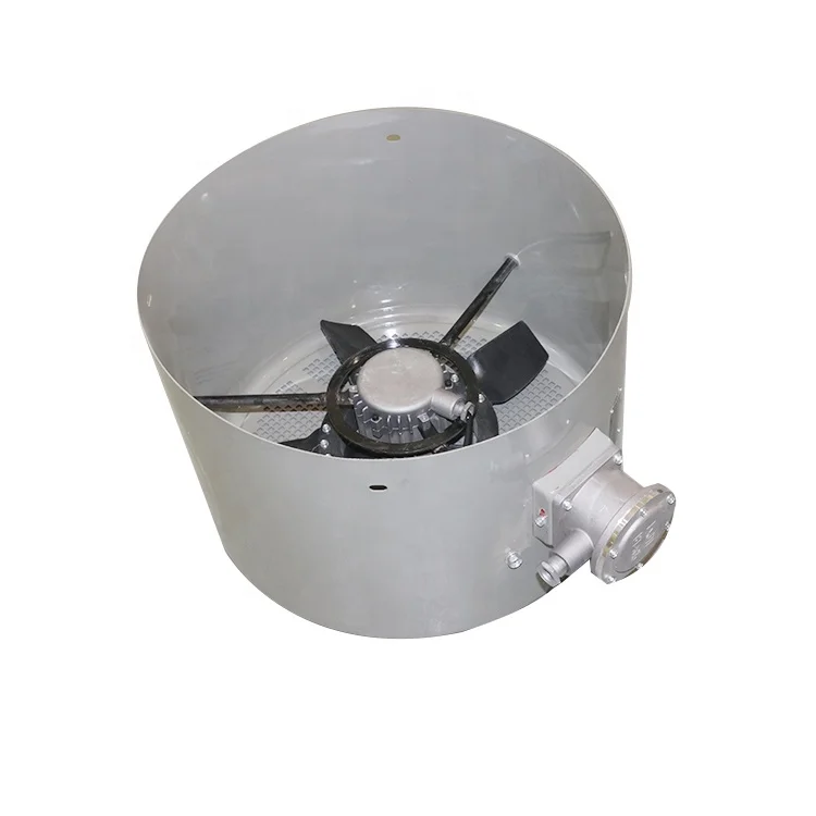 Explosion Proof 380v 3 Phase Round Industrial Exhaust Frequency Cooling Axial Flow Fan