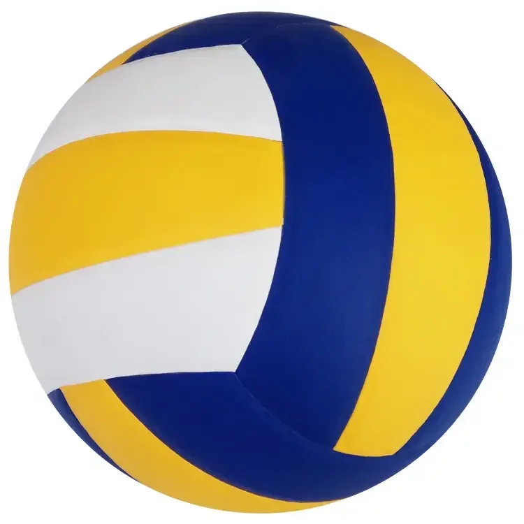 Customizable PVC PU Leather Elastic Rubber Liner Volleyball Size 5 Volleyball For Practice Beach Volleyball