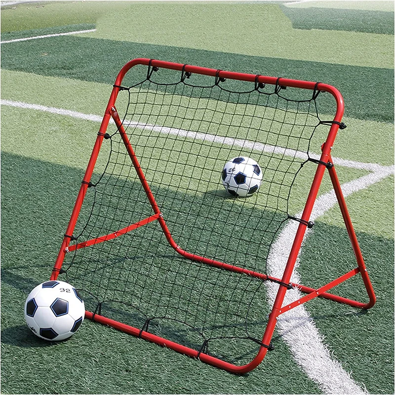 Adjustable Steel Tube Football Training Equipment Rebounder Target Goal Net for Soccer Training