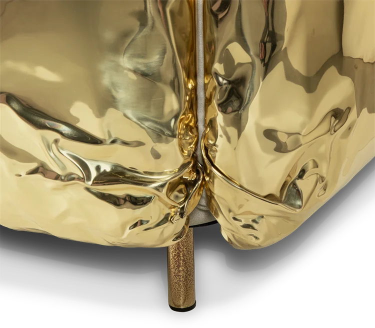 Excellent Price  Round villa mansion single seat combination sofa Living room furniture Foshan furniture